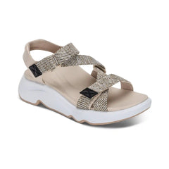 Marz Adjustable Sport Sandal - Beige