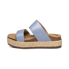 Sofie Platform Sandal - Blue