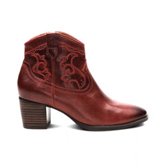 Reagan Ankle Boot - Red