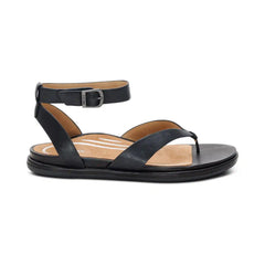 Kendall Arch Support Thong Sandal - Black