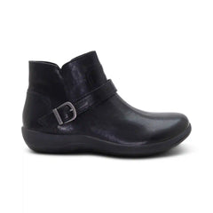 Leah Buckle Bootie - Black
