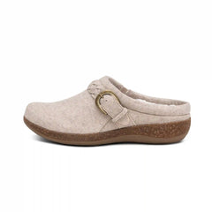 Libby Comfort Clog - Oatmeal Wool