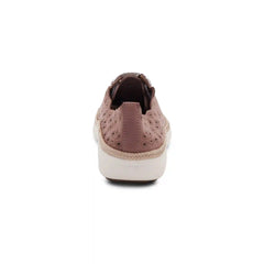 Charlotte Lace-Up Sneaker - Mauve Nubuck