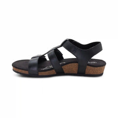 Veronica Arch Support Sandal - Black