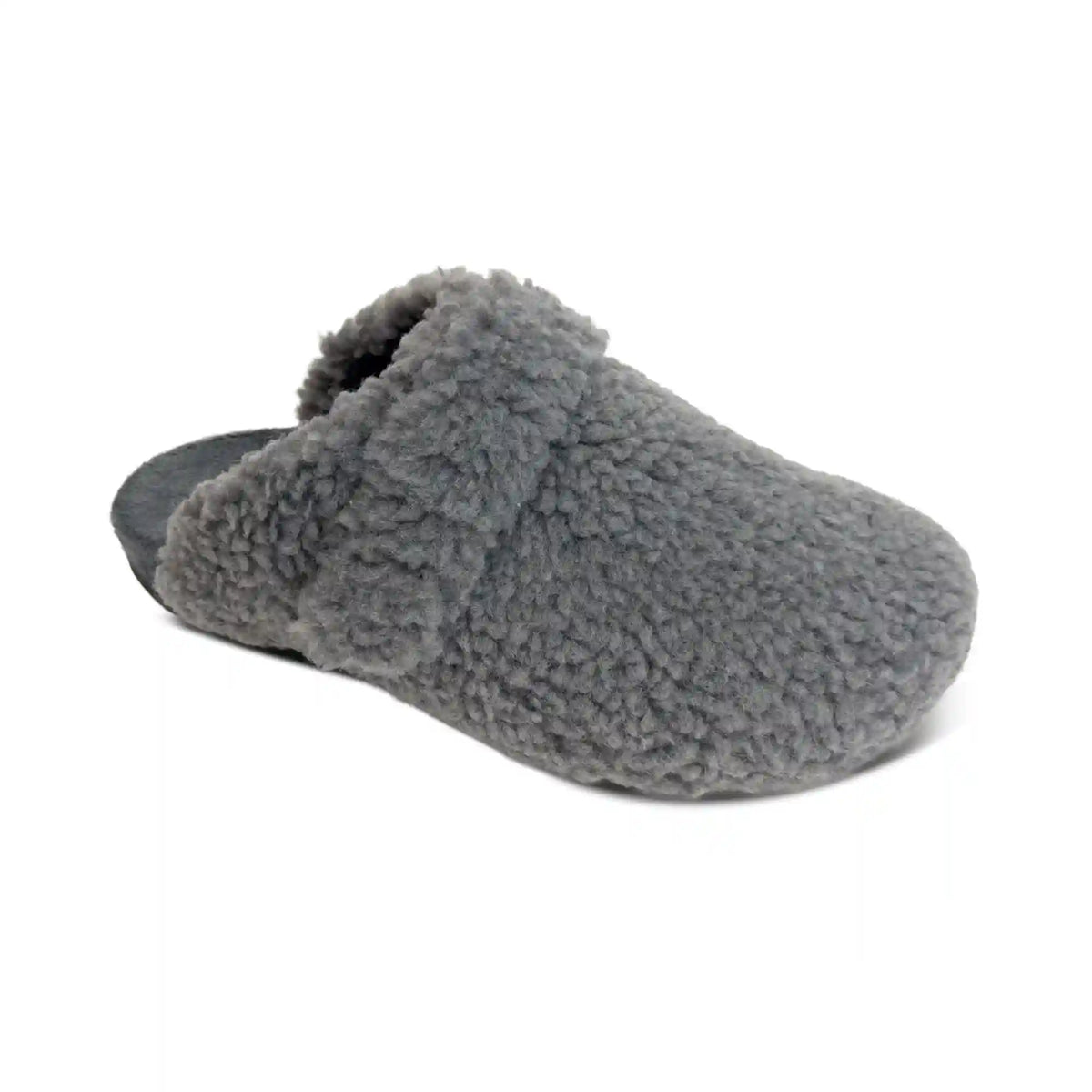 Mia Arch Support Slipper - Charcoal