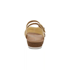 Jillian Braided Quarter Strap Sandal - Butter