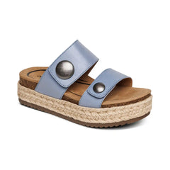 Sofie Platform Sandal - Blue