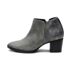 Victoria Short Bootie - Charcoal