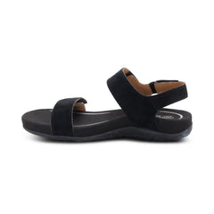 Leslie Arch Support Sandal - Black