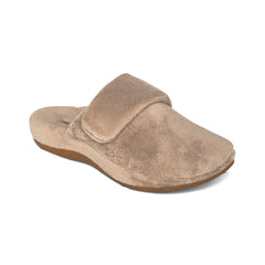 Mandy Closed Toe Slipper - Coffee