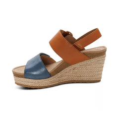 Ashley Arch Support Wedge - Hazy Blue Multi