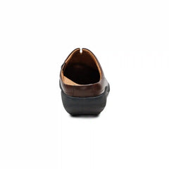 Ingrid Slip-On Clog - Dark Brown