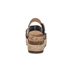 Paula Arch Support Platform Sandal - Black