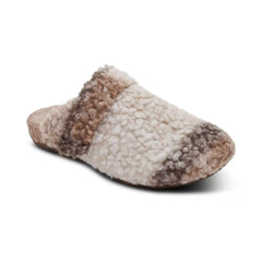 Mia Arch Support Slipper - Tan Plaid