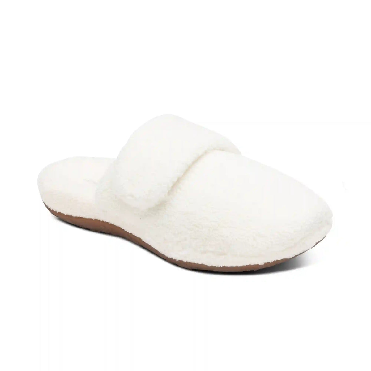 Mandy Closed Toe Slipper - Ivory