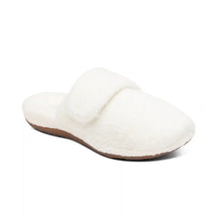 Mandy Closed Toe Slipper - Ivory