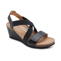 Kathy Platform Wedge - Black