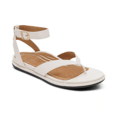 Kendall Arch Support Thong Sandal - Off White
