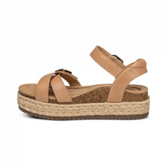 Paula Arch Support Platform Sandal - Camel