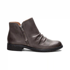 Mila Low Boot - Charcoal Grey