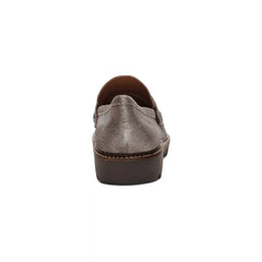 Collette Arch Support Loafer - Brushed Silver