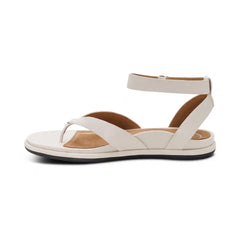 Kendall Arch Support Thong Sandal - Off White