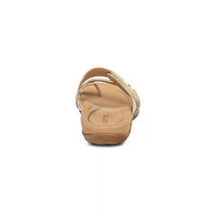 Izzy Adjustable Slide Sandal - Gold