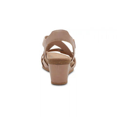 Kathy Platform Wedge - Oat Milk