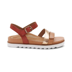 Cass Arch Support Sandal - Terracotta Multi