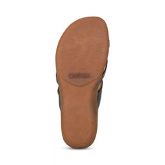 Izzy Adjustable Slide Sandal - Black