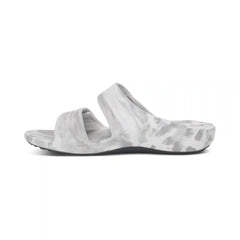 Milos Orthotic Men's Slides - White Ombre