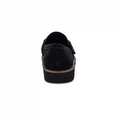 Collette Arch Support Loafer - Black Suede