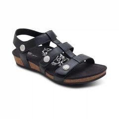 Veronica Arch Support Sandal - Black