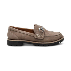 Collette Arch Support Loafer - Taupe Suede