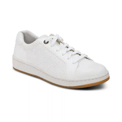 Michaela Lace-Up Sneaker - White