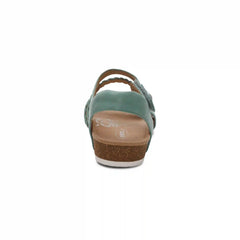 Jillian Braided Quarter Strap Sandal - Sage
