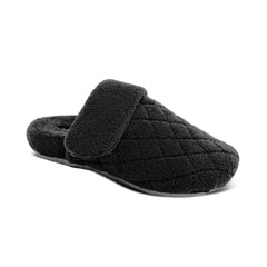 Maya Closed Toe Slipper - Black