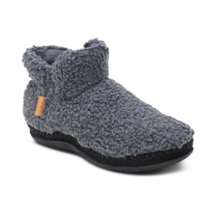 Malina Arch Support Slipper - Charcoal