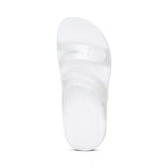 Janey Sport Slide - White