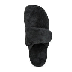 Mandy Closed Toe Slipper - Black