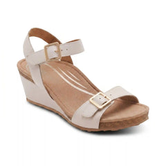 Naomi Platform Wedge - Off White