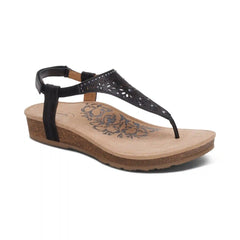 Evelyn Thong Sandal - Black