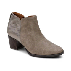 Victoria Short Bootie - Taupe