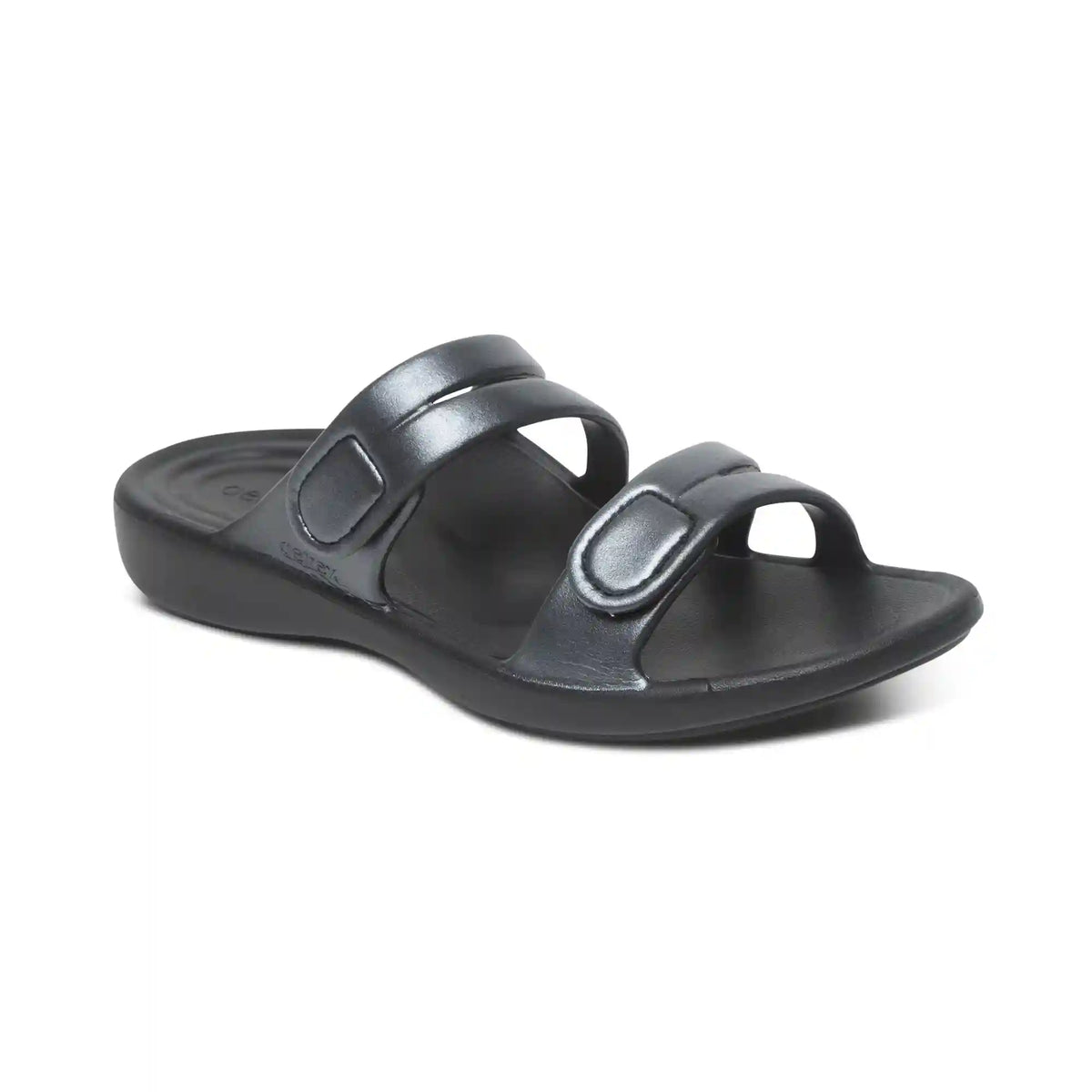 Janey Sport Slide - Pewter