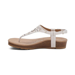 Evelyn Thong Sandal - Ivory