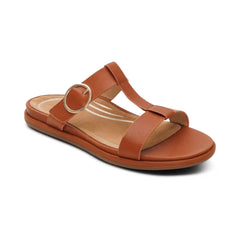Blaire Adjustable Slide Sandal - Ginger