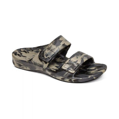 Milos Orthotic Men's Slides - Green Camo